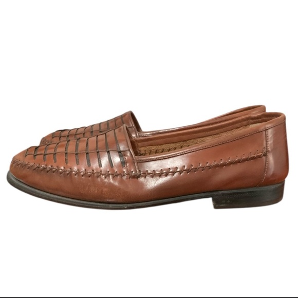 Giorgio Brutini le Glove Men's Brown Leather Loafers 13D Made in Brazil - Picture 3 of 12